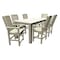 Highwood Usa Lehigh 7pc Rectangular Counter Height Outdoor Patio Furniture Dining Set 84 x 42 AD-ST7LH2CO5BA-WAE - alternate 1